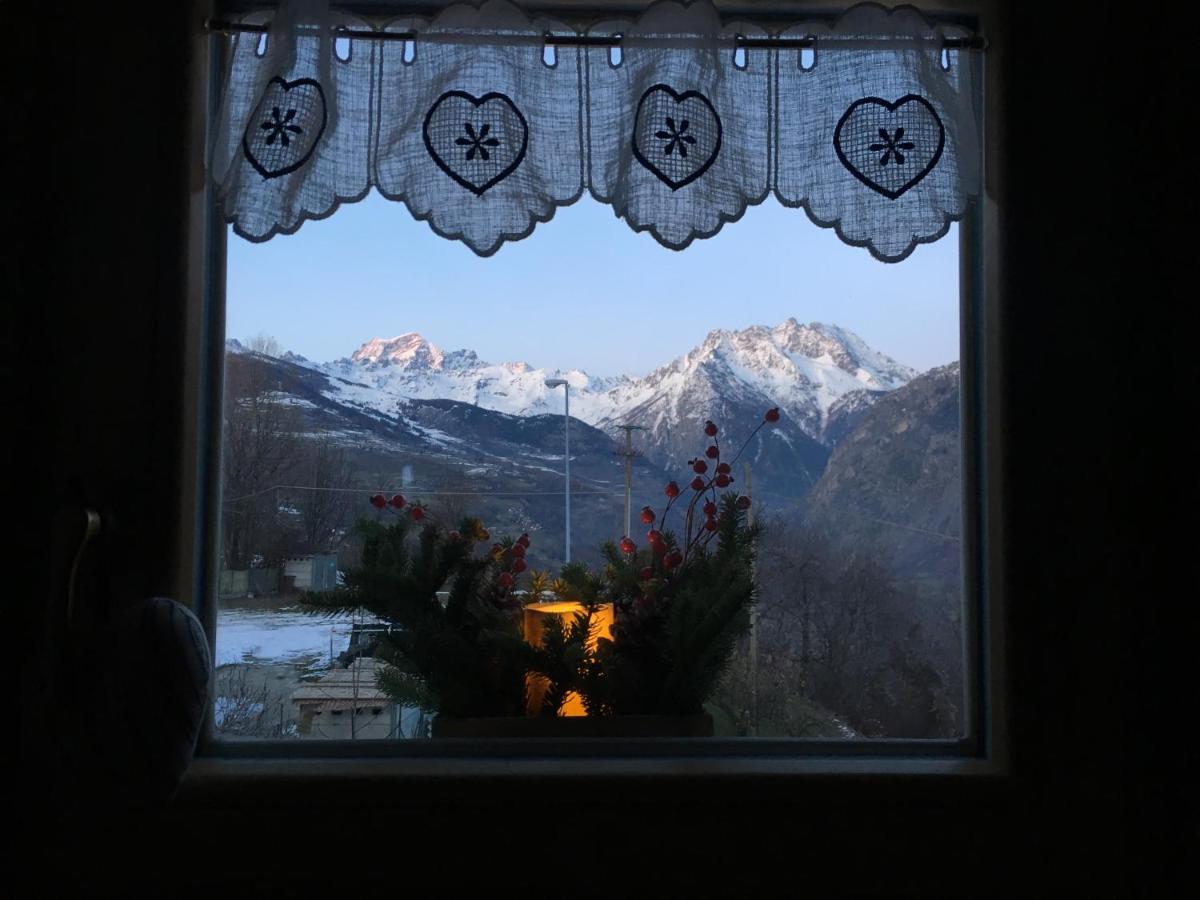 Ferienwohnung Coeur De Montagne Gignod Exterior foto