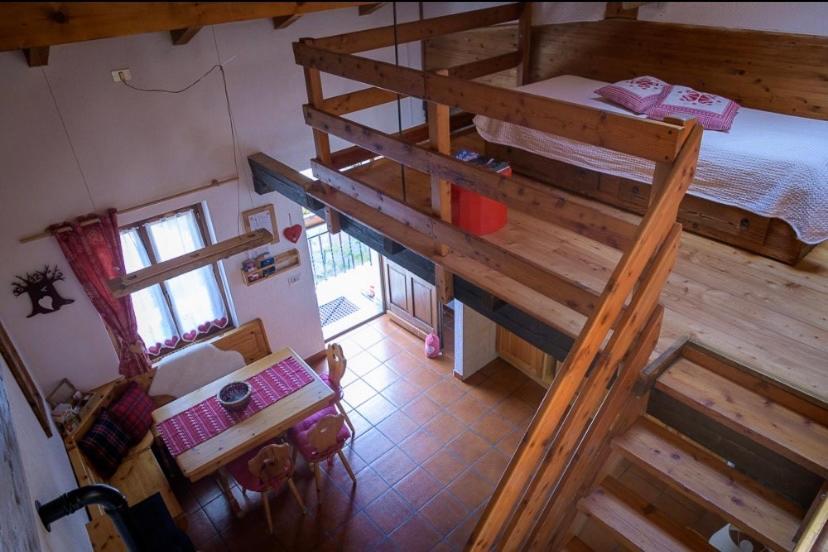 Ferienwohnung Coeur De Montagne Gignod Exterior foto