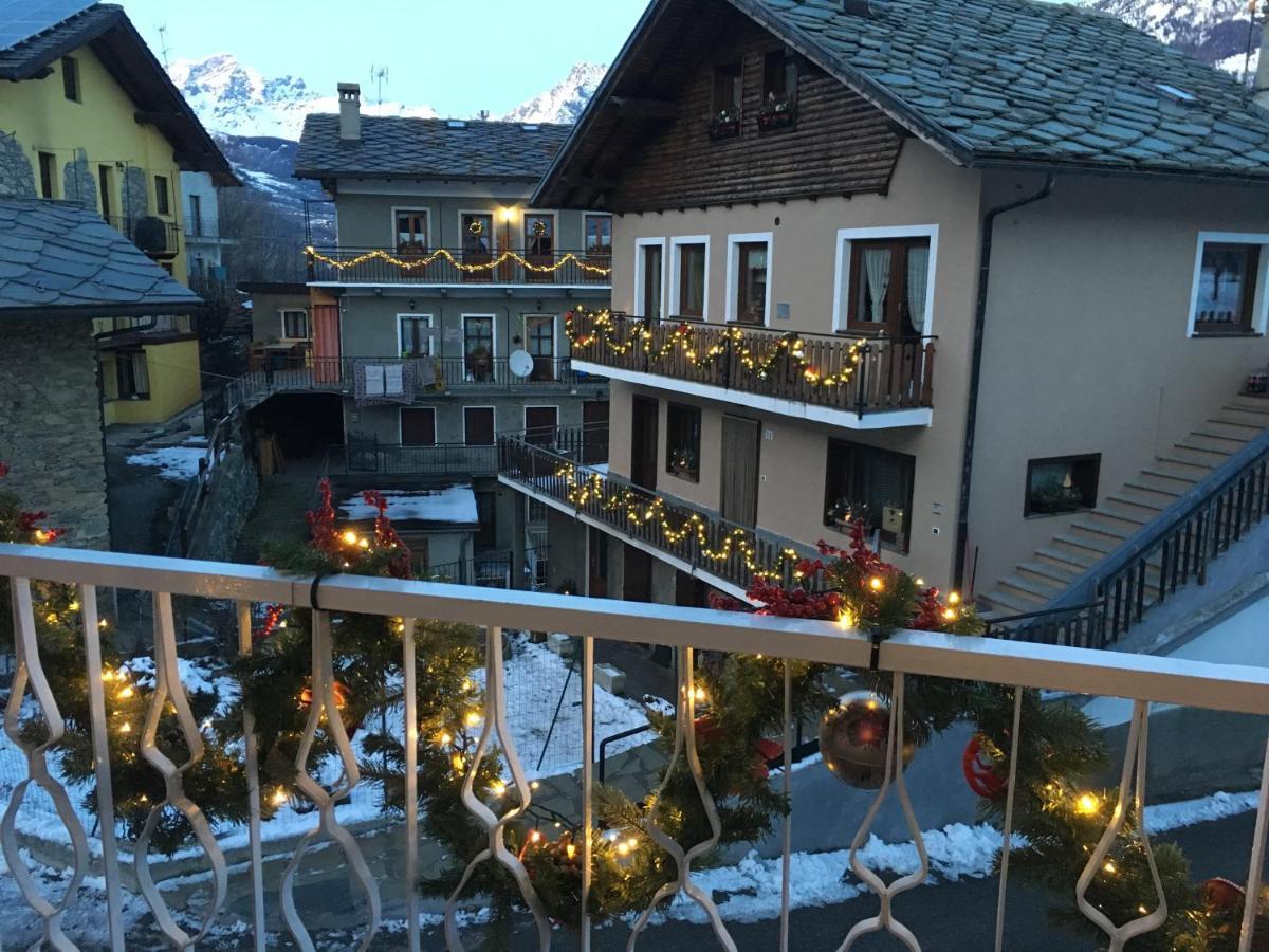 Ferienwohnung Coeur De Montagne Gignod Exterior foto
